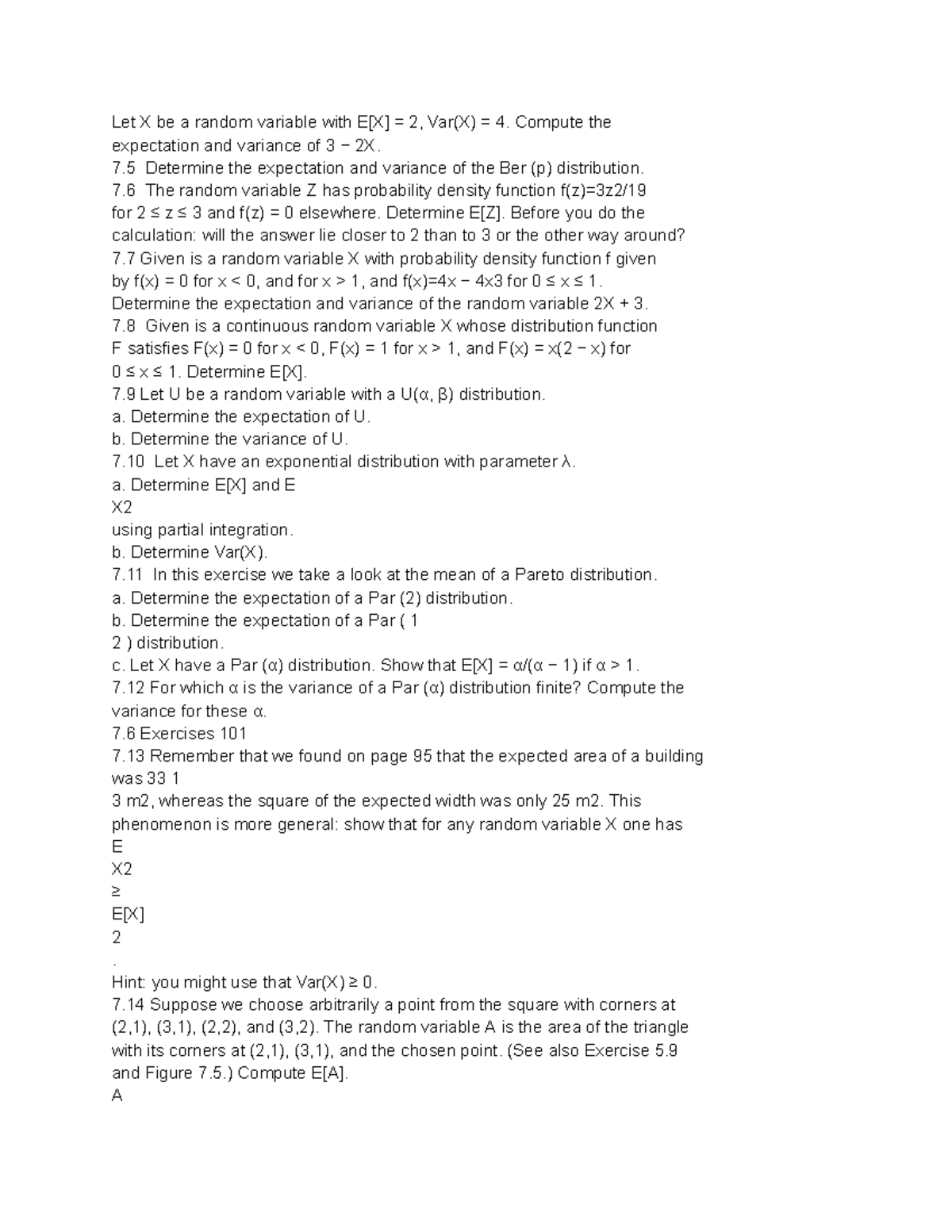 prob1-probab-let-x-be-a-random-variable-with-e-x-2-var-x-4