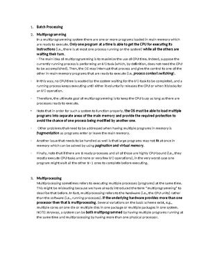 Handout 4 Memory Management - LECTURE 4- Memory Management Introduction ...