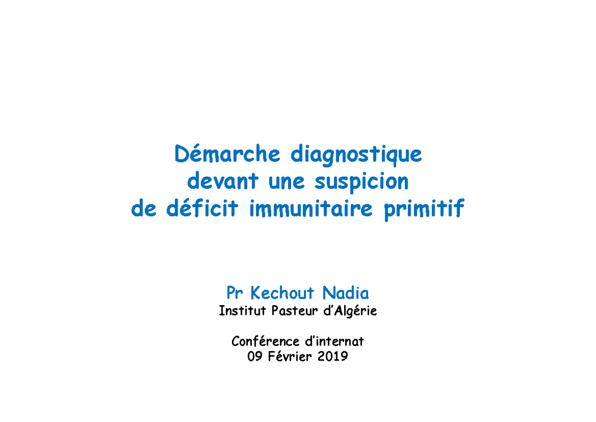 Httpbu.univ-alger - Khfg - Démarche diagnostique devant une suspicion ...