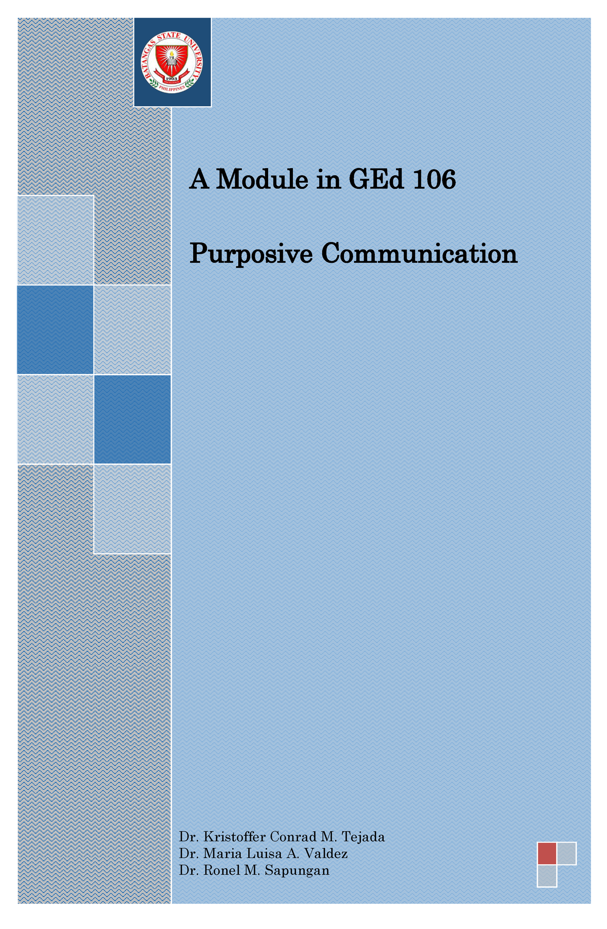 Purposive-Communication Lecture- Module Chapter 1 - 50. - A Module In ...