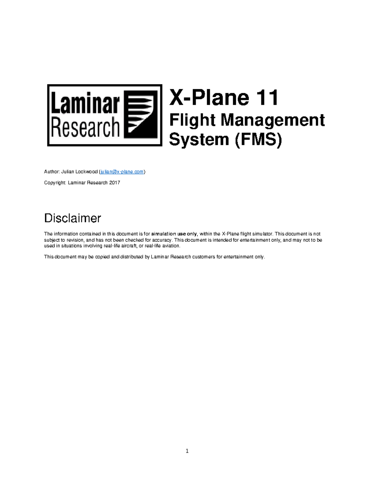 Manual Do Desktop X-Plane 11 - X-Plane PDF, PDF, Aeronave