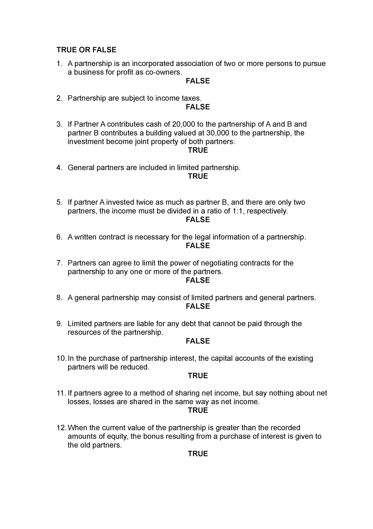 true-or-false-true-or-false-a-partnership-is-an-incorporated