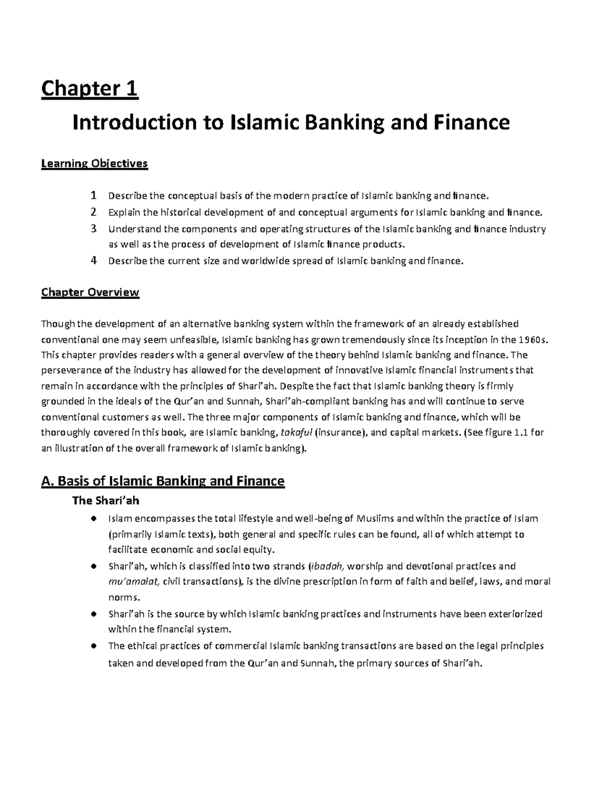 Mehmani For Basit-Nazari Introduction To Islamic Bankin - Chapter 1 ...