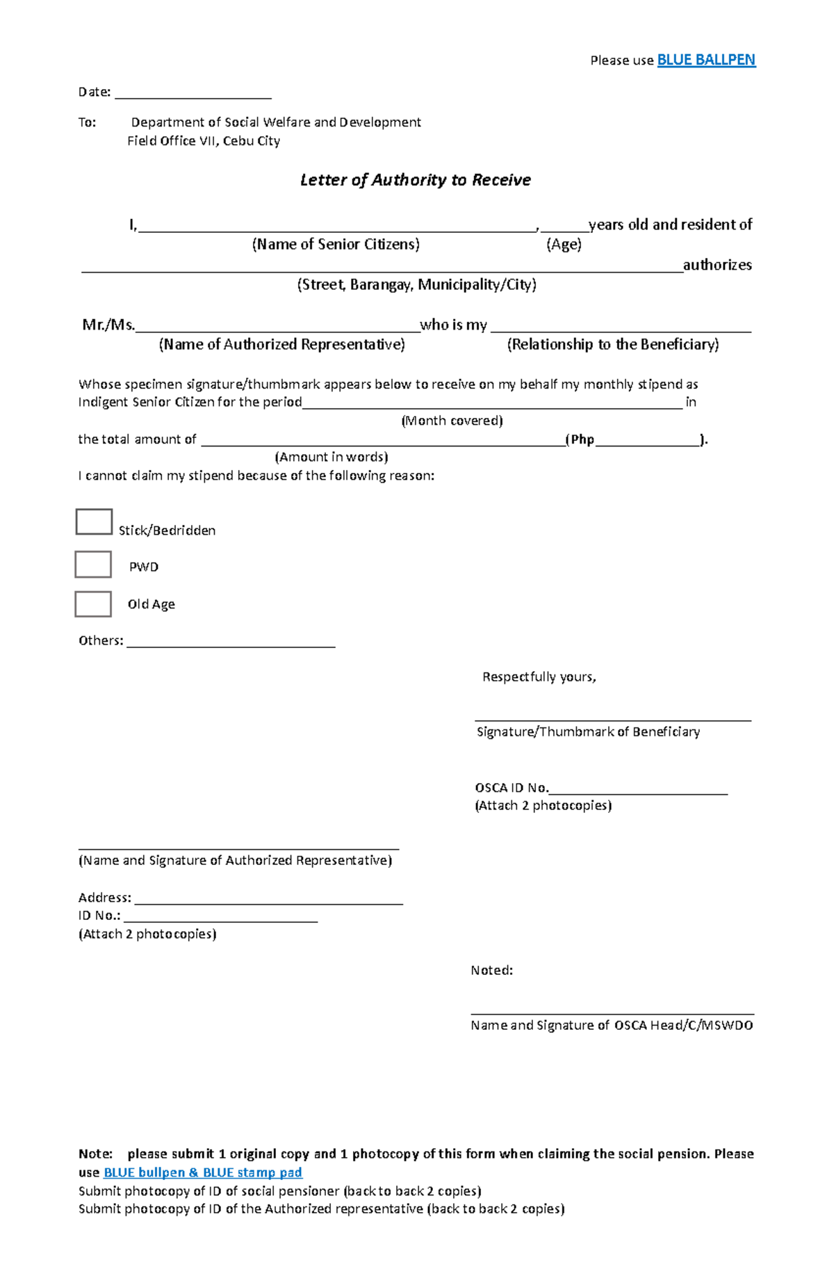 Authorization Letter - personal notes - ISBN - International Standard ...