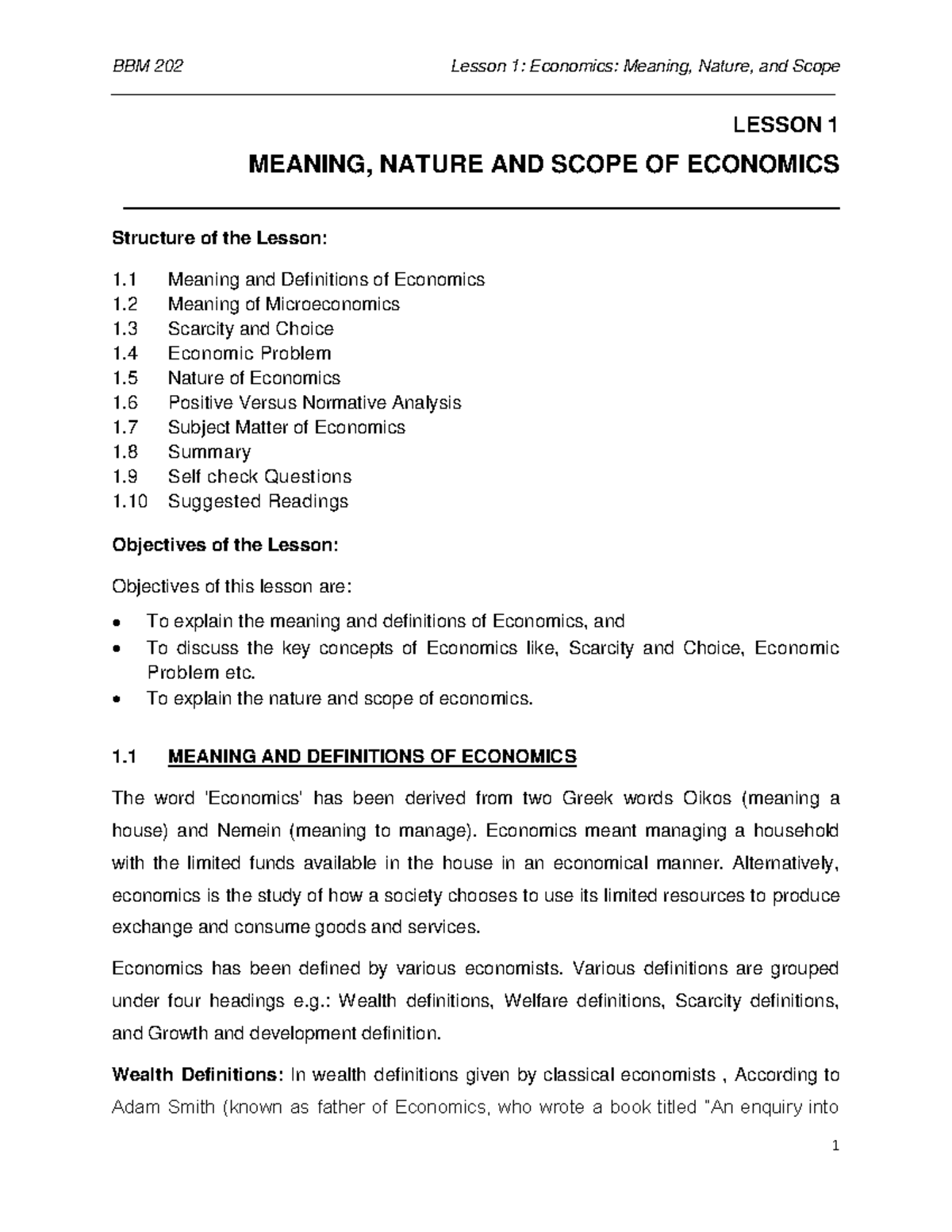 l-1-lesson-1-meaning-nature-and-scope-of-economics-lesson-1