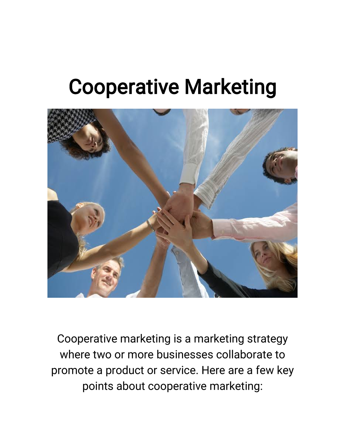 cooperative-marketing-pro-and-cons-cooperative-marketing