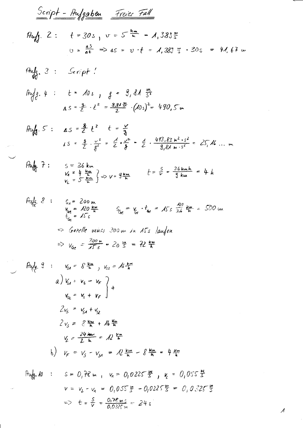 Physik 1 Loesungen 1 - 5rlp[ - Msaüu ffae' frl - I : r+,üz-. -) dS= .r ...