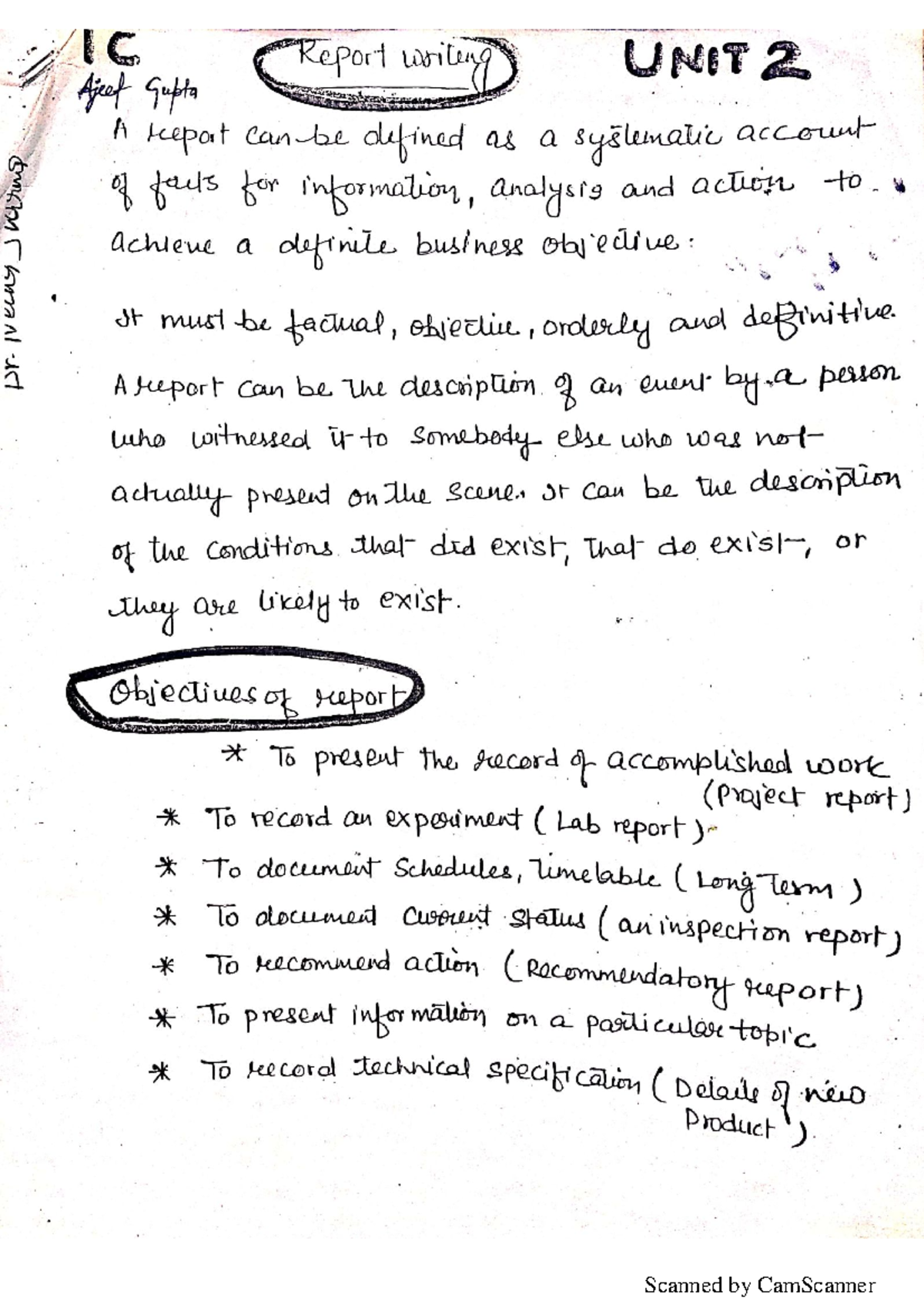TC UNIT 2 - This is good for 2nd year - Technical Communication ...