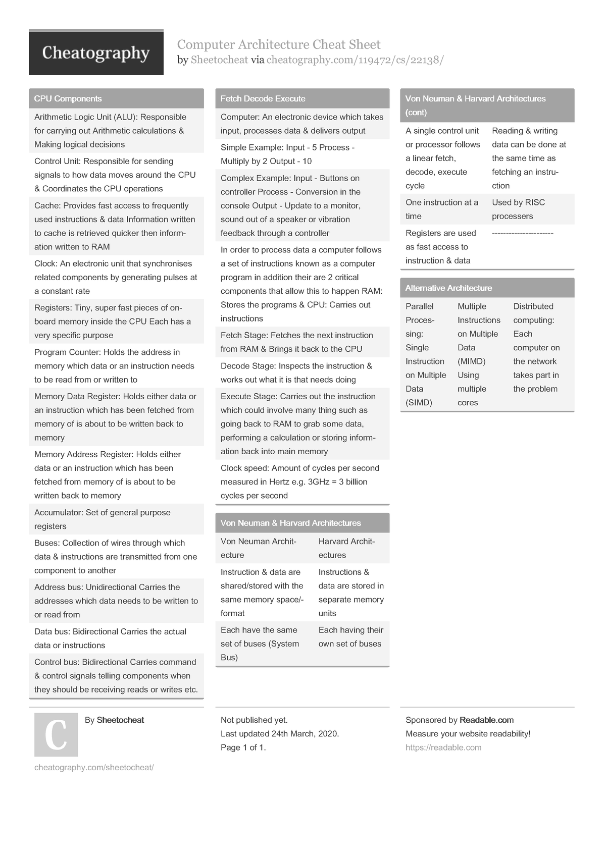 computer architecture term paper topics