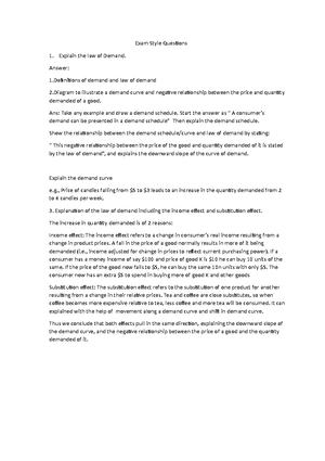 Chapter 1 - economics - Micro economics - Studocu