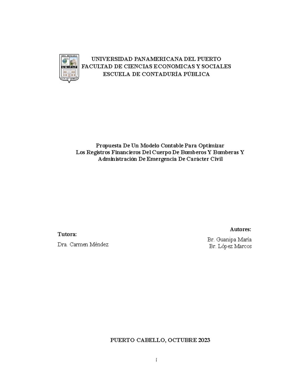 Unipap Trabajo DE Grado (Maria Guanipa y Marcos Lopez) (1 ...