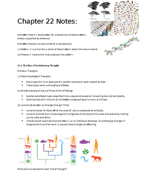 Chapter 9 Notes - Summary Biological Science - Chapter 9 Notes ...