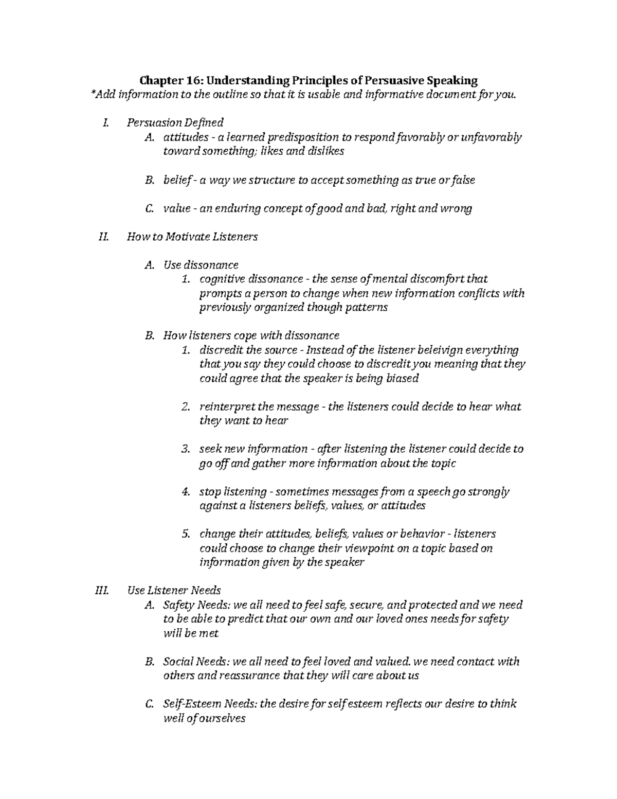 Copy Of Chapter 16 17 Overview - Chapter 16: Understanding Principles ...