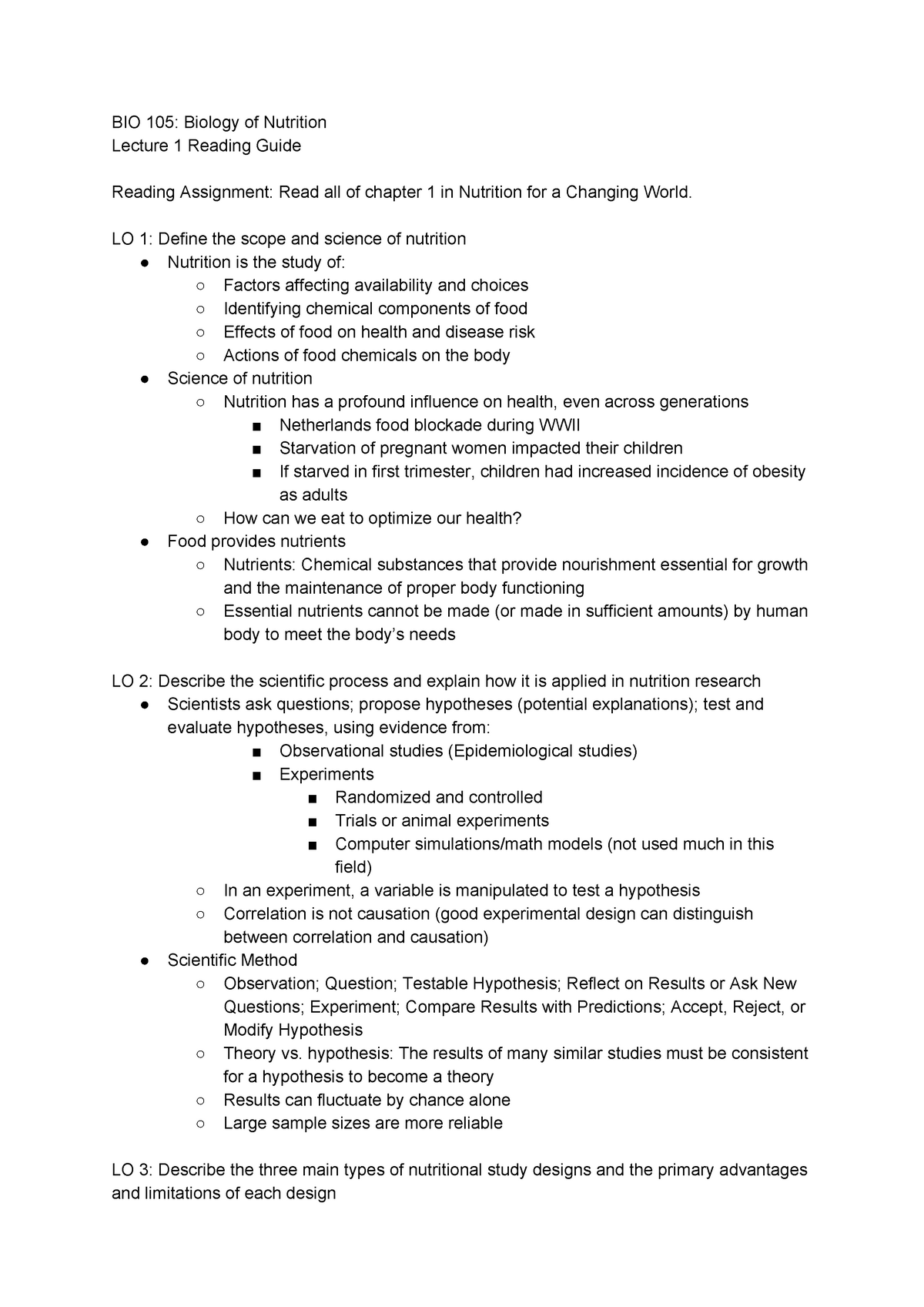 btc bio 105 walker quiz