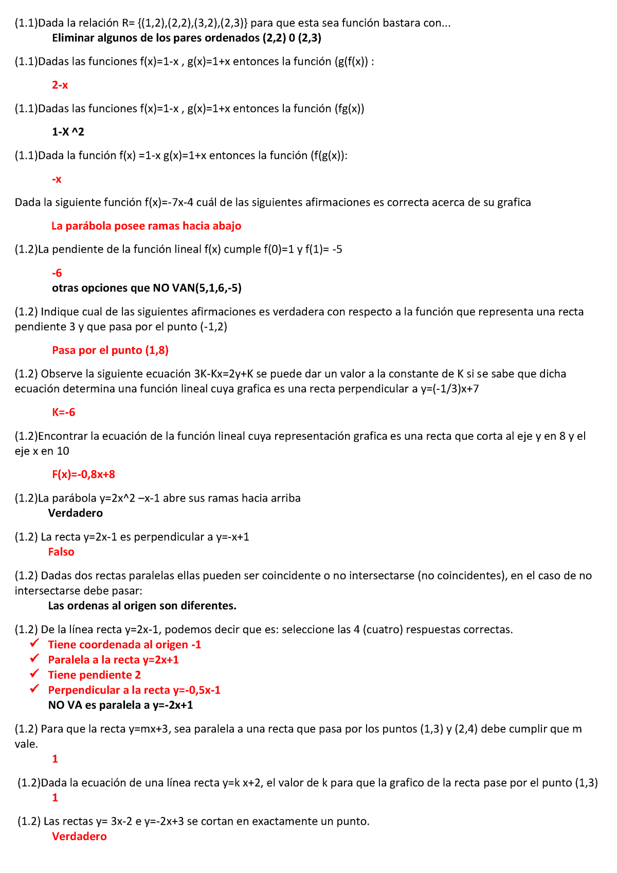 Examenes 5 23 Agosto Preguntas Y Respuestas 1 Dada La Relacion R 1 2 2 2 3 2 2 3 Studocu