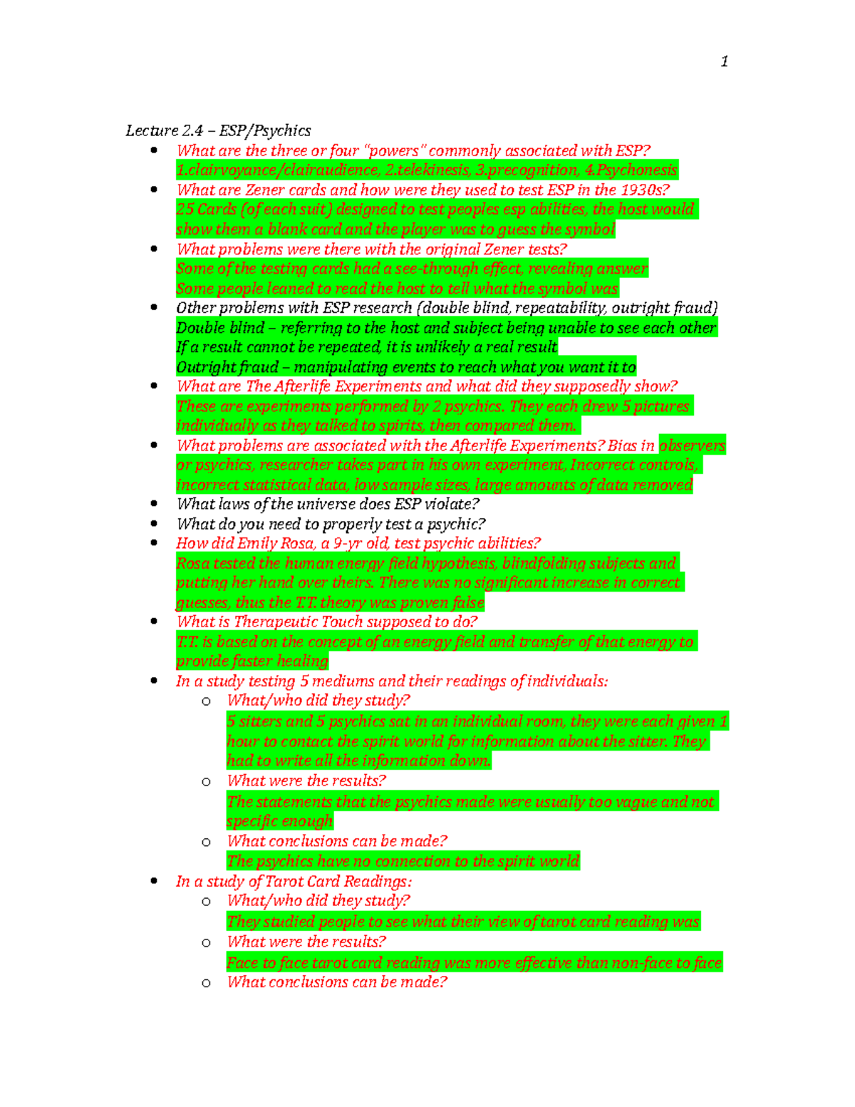 Essay about nsci 310 study guide 3 image