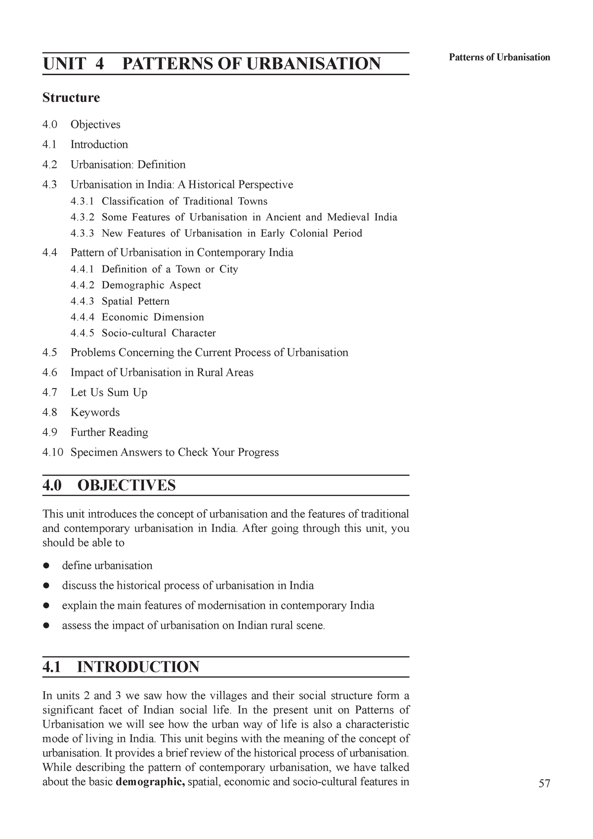 Spatial Patterns Of Urbanisation In India - Patterns Of Urbanisation ...