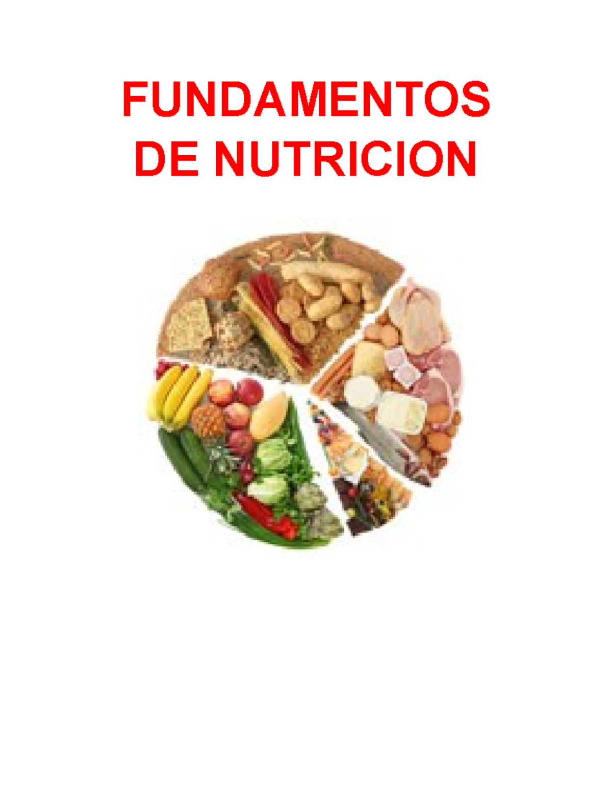 Fundamentos DE Nu Tricion - FUNDAMENTOS DE NUTRICION Conceptos ...