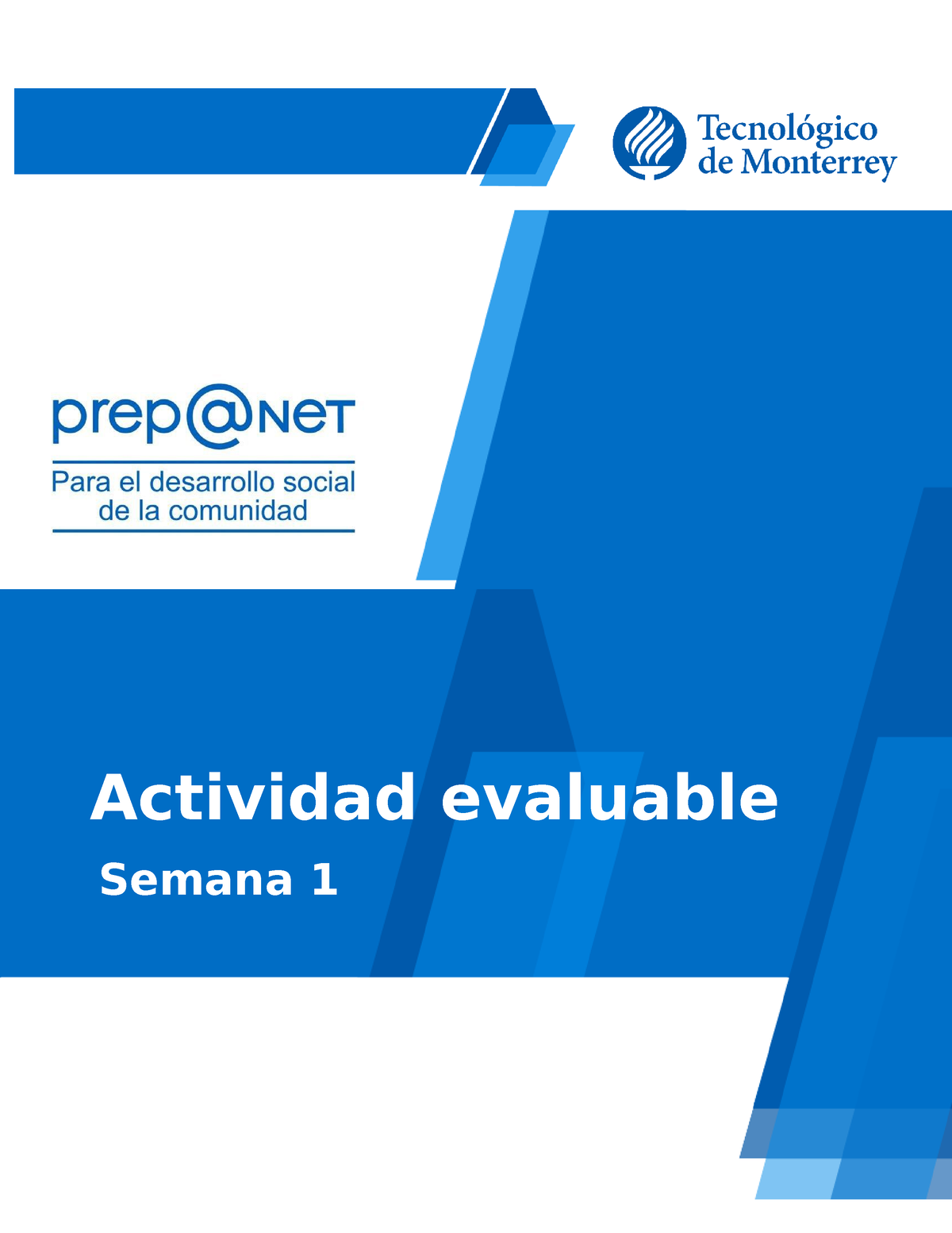 S1-actividad-evaluable - Semana 1 Actividad Evaluable Actividad ...