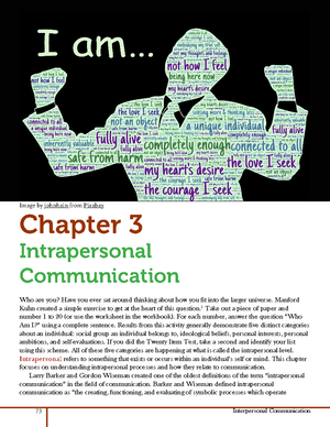 INTERPERSONAL COMMUNICATION CHAPTER 9 visual data 5