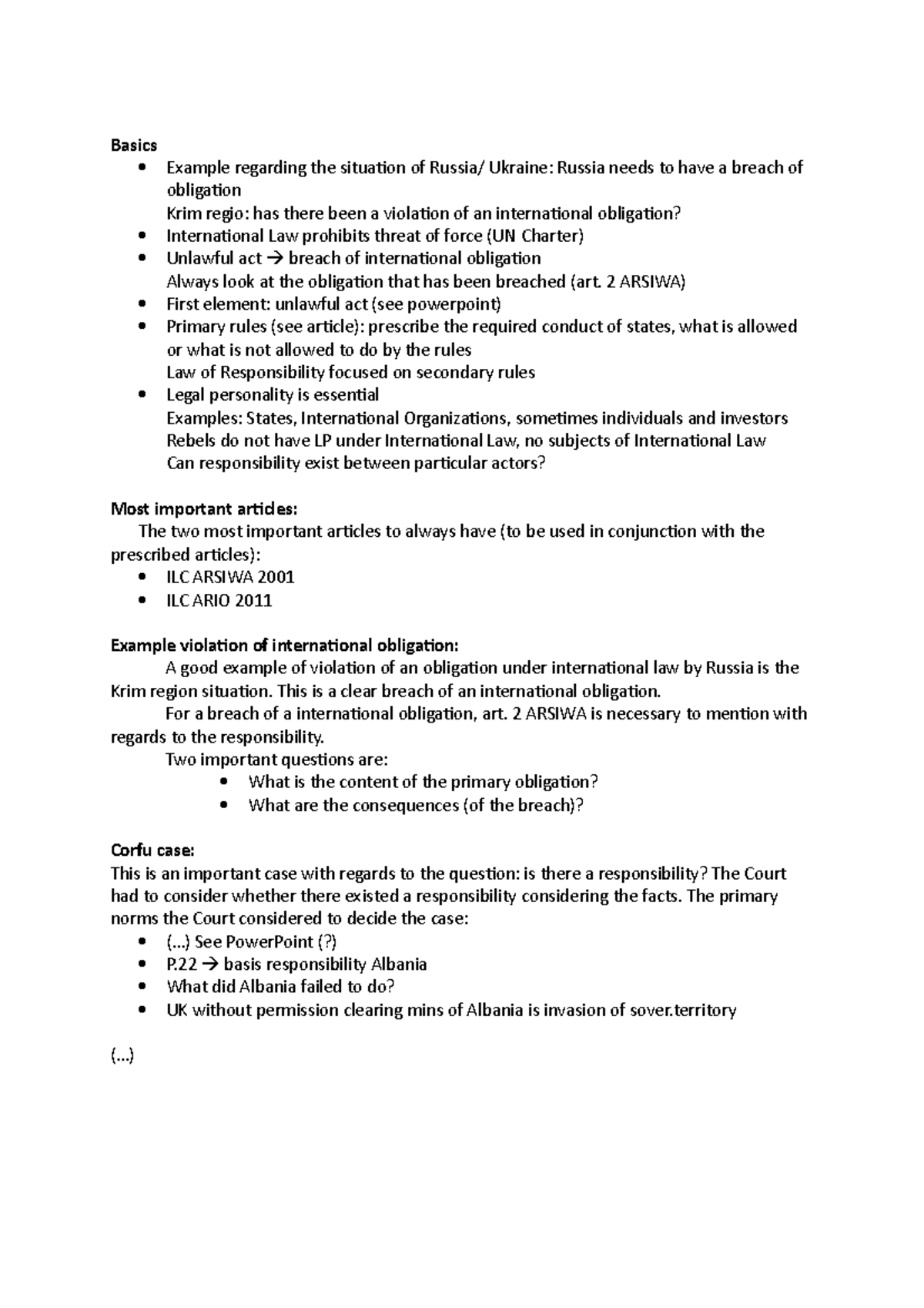 IR Notes Lecture 1 - Aantekeningen - Basics Example Regarding The ...