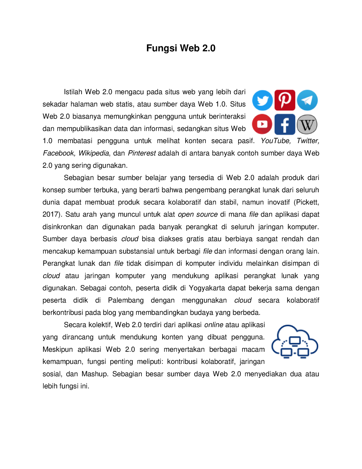 B.3. Fungsi Web 2 - Tbpp - Fungsi Web 2. Istilah Web 2 Mengacu Pada ...