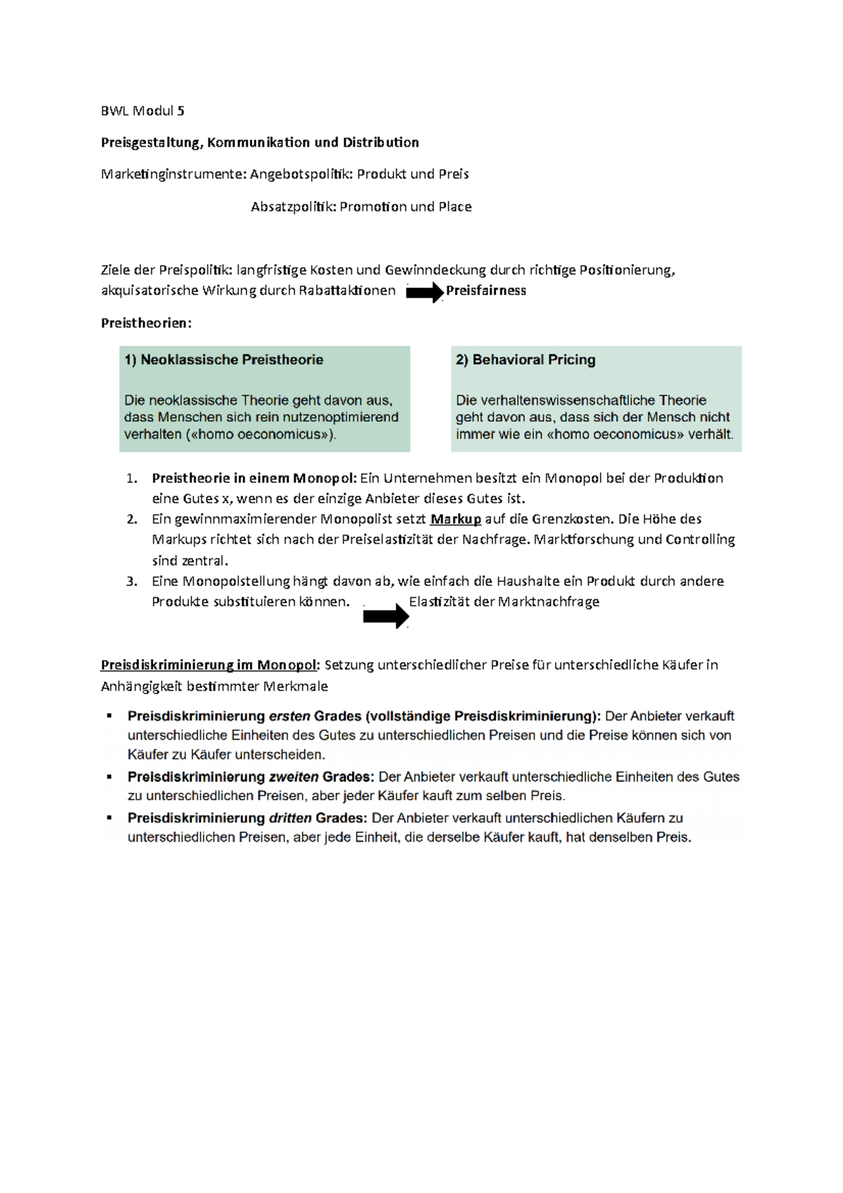 Muster- Bachelorarbeit Bwl/Finance – JKEK