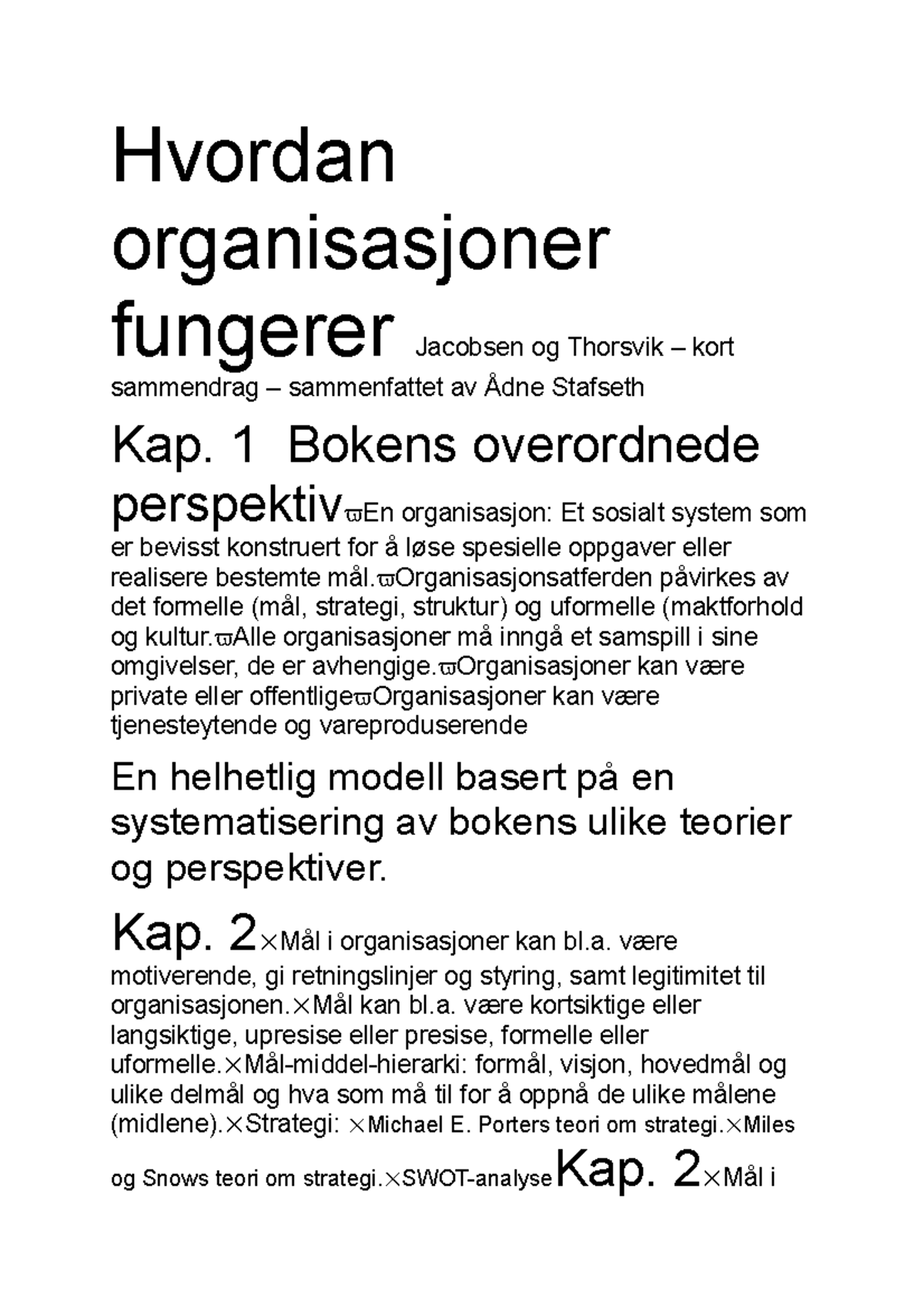 Hvordan Organisasjoner Fungerer - Hvordan Organisasjoner Fungerer ...