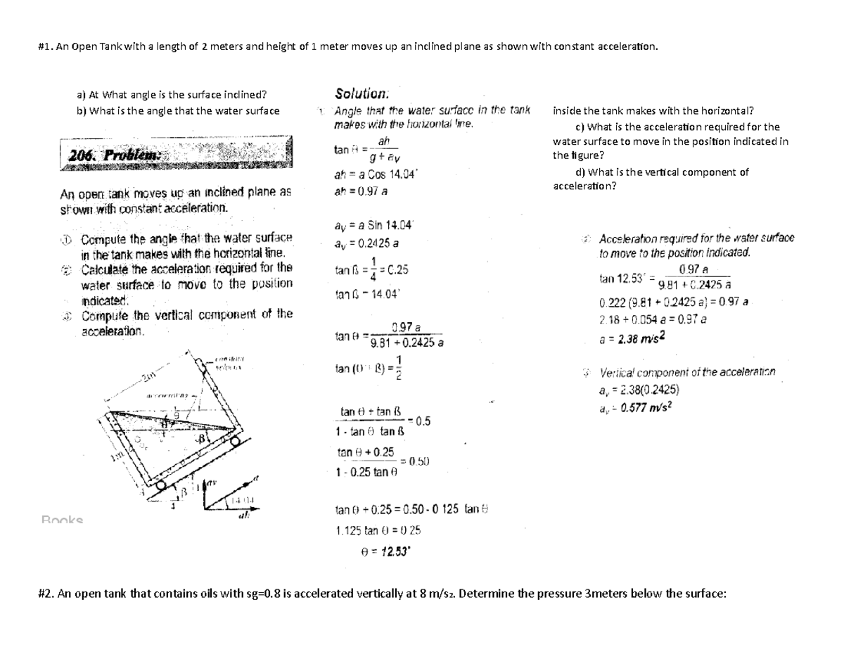 Exercise-1 Physics - Physics 1 (Calculus-based Physics) - Studocu