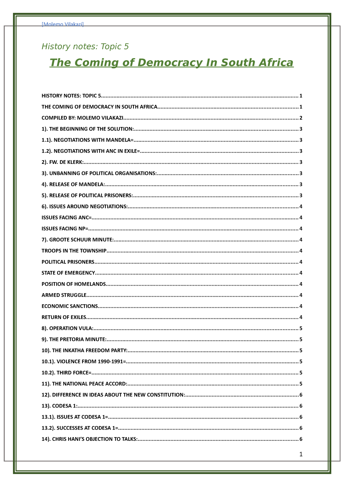 history essay grade 12 road to democracy