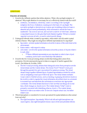 Exam 1 study guide - Cognitive Neuroscience Methods: Recording ...