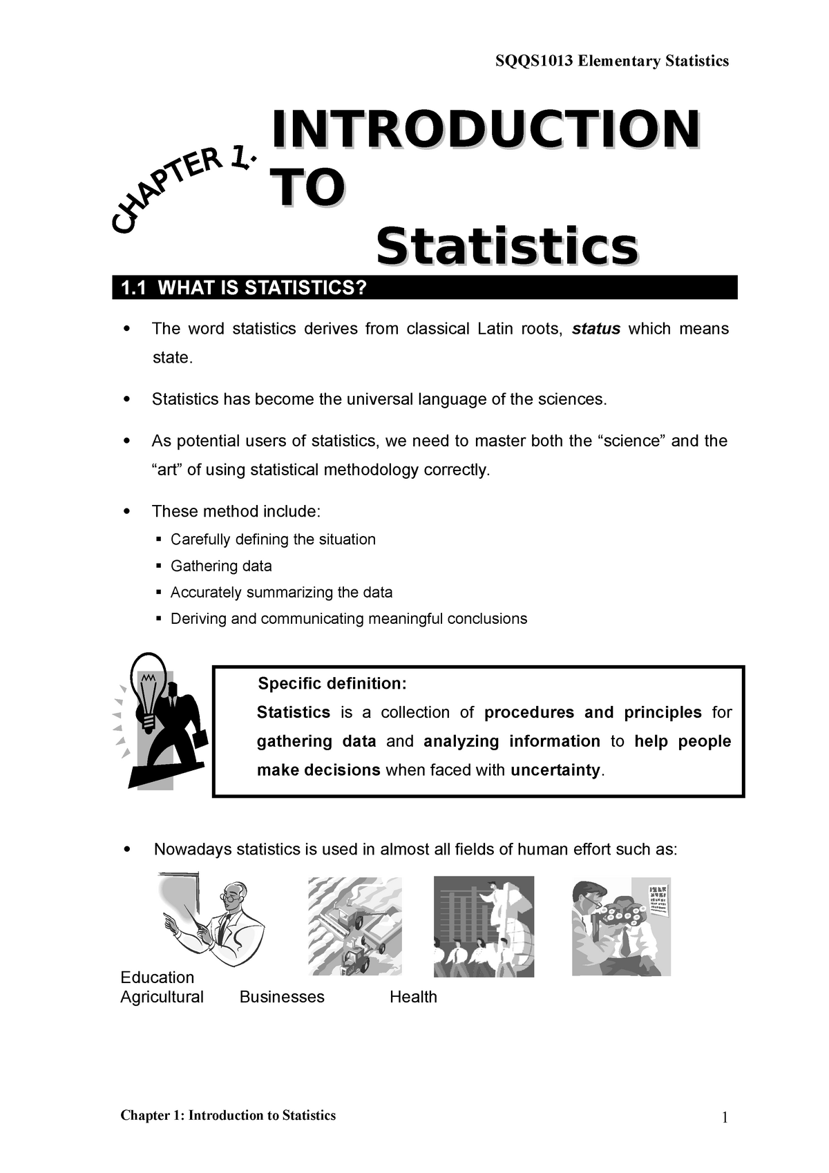sqqs1013 elementary statistics assignment 1