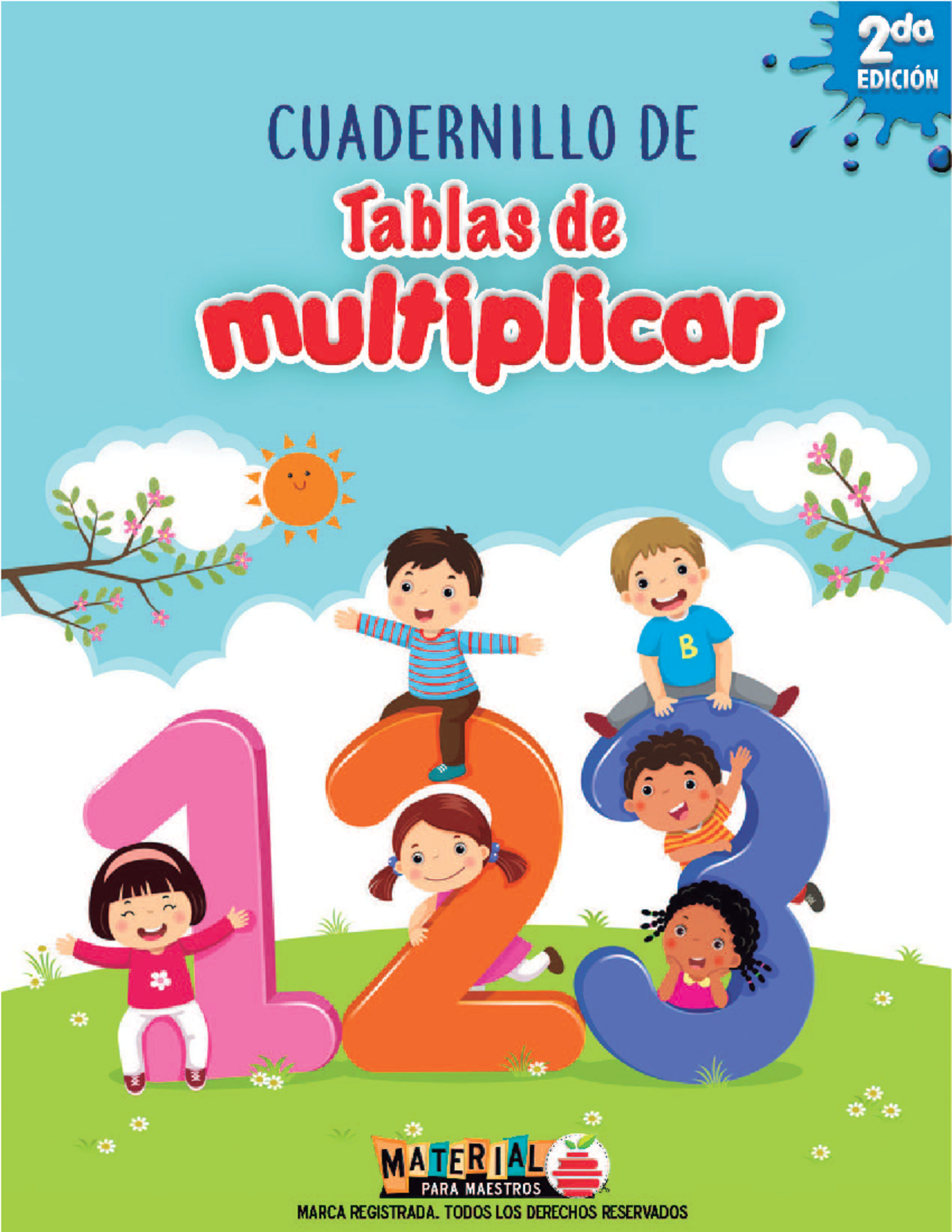 Cuadernillo de las tablas de multiplicar - 2 x 1 = 2 x 2 = 2 x 3 = 2 x ...