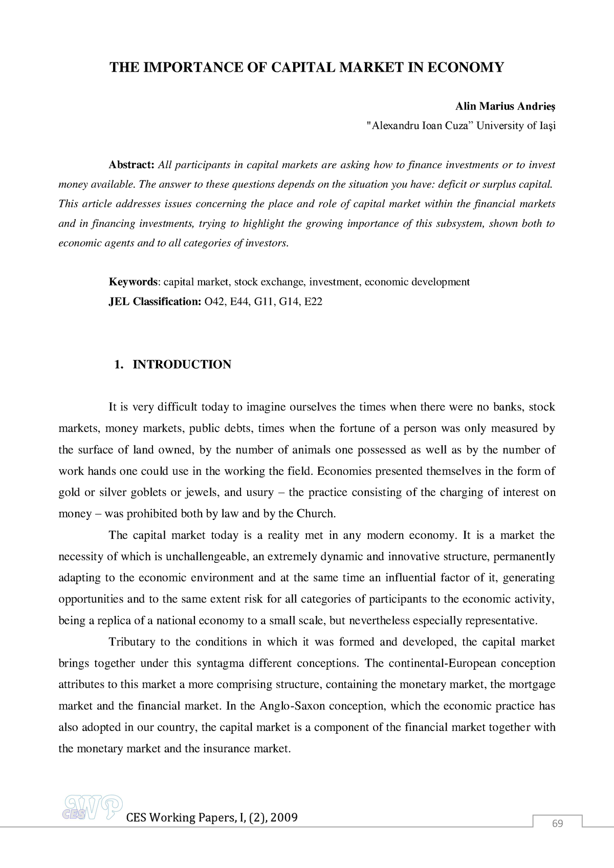 importance-of-capital-market-assignment-point