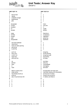 Focus 3 2E Test Unit3 Group B 1kol - Group B Name