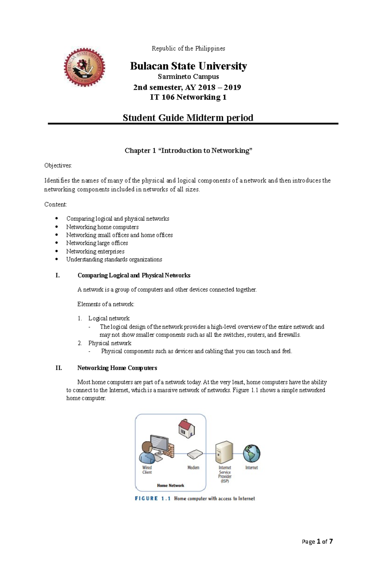 1. Introduction to Networking. Basics and round about in networking ...