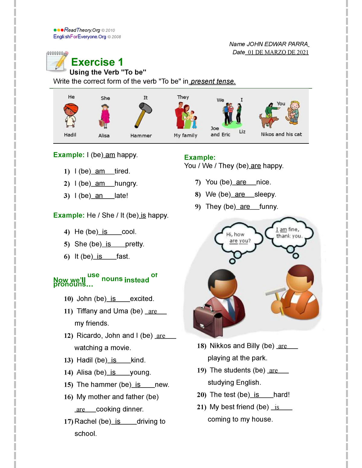 verb-to-be-exercises-write-the-correct-form-of-the-verb-to-be-in