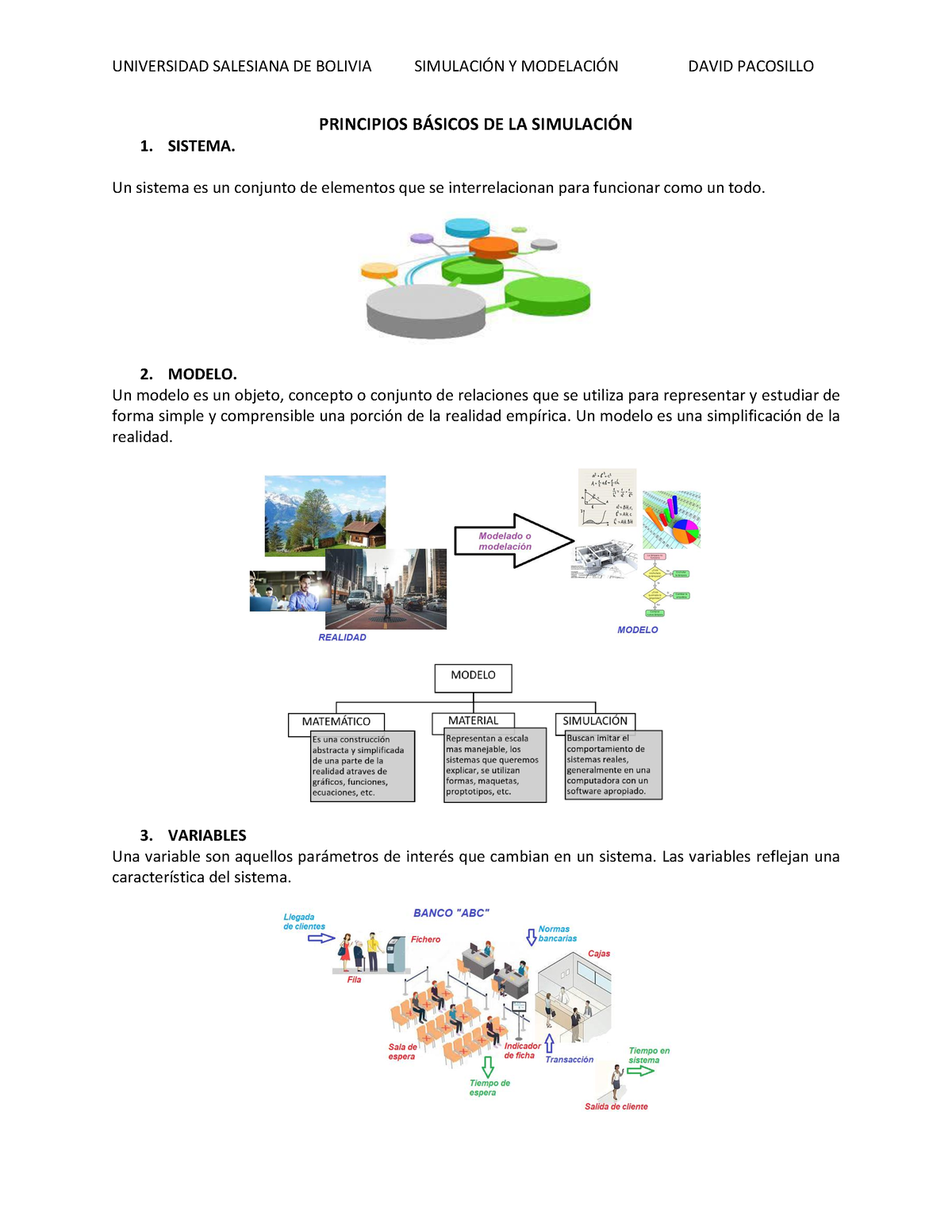 1. Principios Básicos DE LA Simulación - PRINCIPIOS B¡SICOS DE LA ...