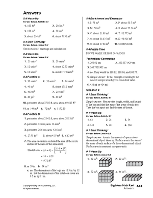 CH 8 - For math - Big Ideas Math Red Copyright © Big Ideas Learning ...
