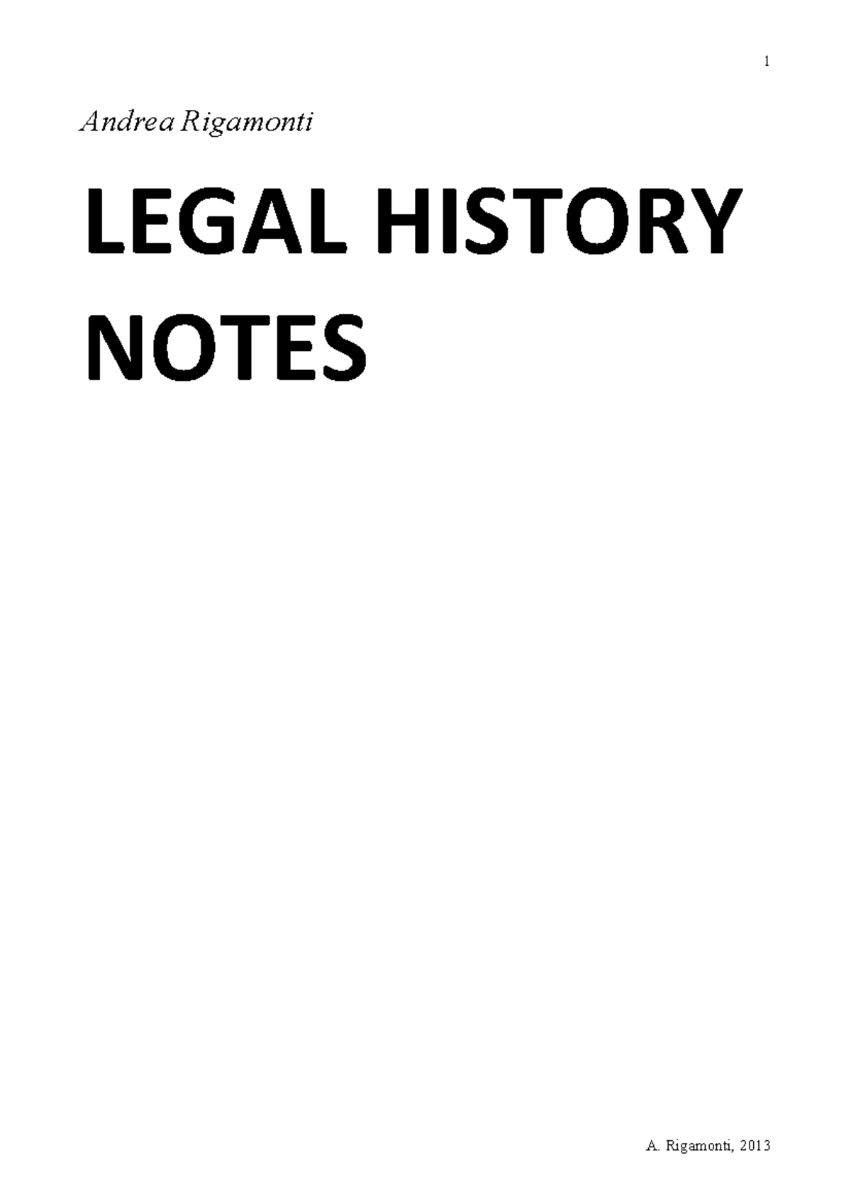 Summaries: book 