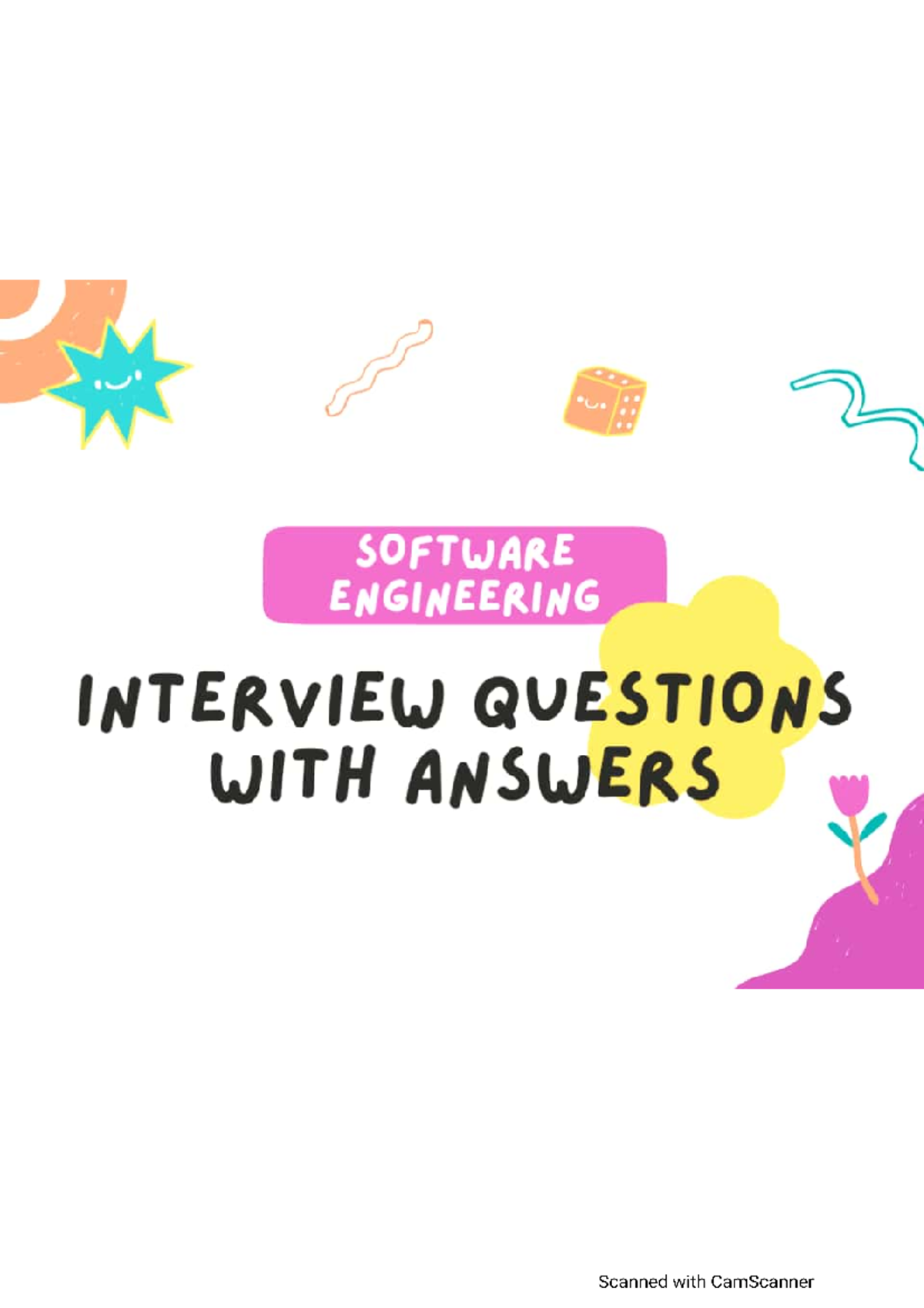 Common interview questions for freshers - SOFTWARE ENGINEERING ...