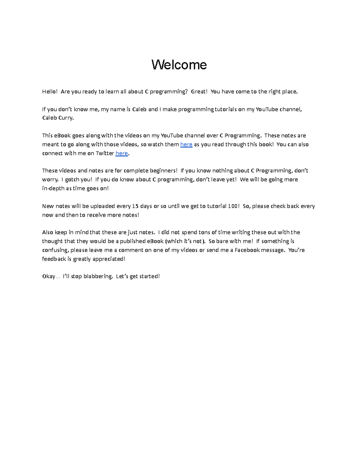 C Programming Notes - Summary Linguistics and Language Teaching ...