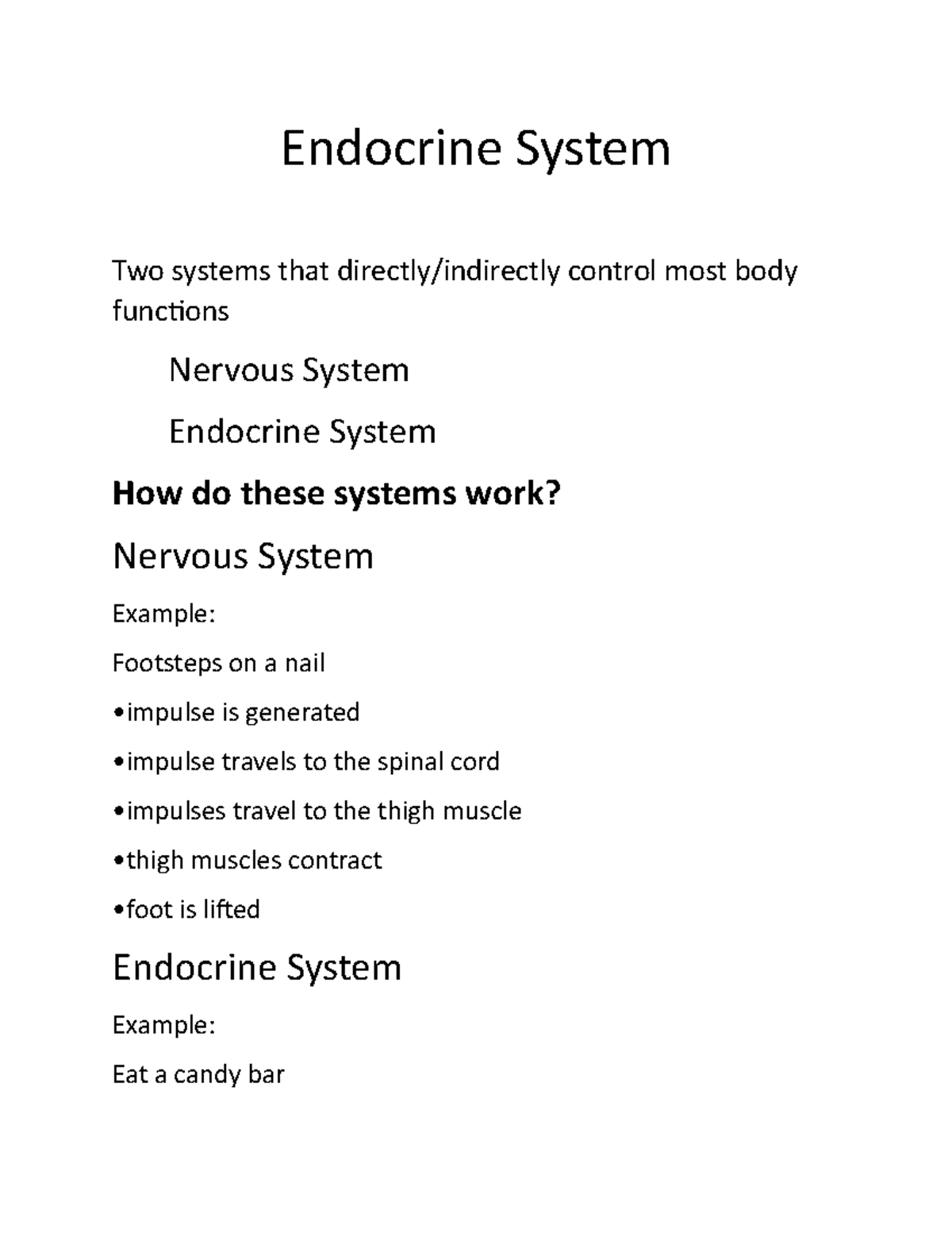 Document 42 - Chapter 18 : Endocrine System - Endocrine System Two ...