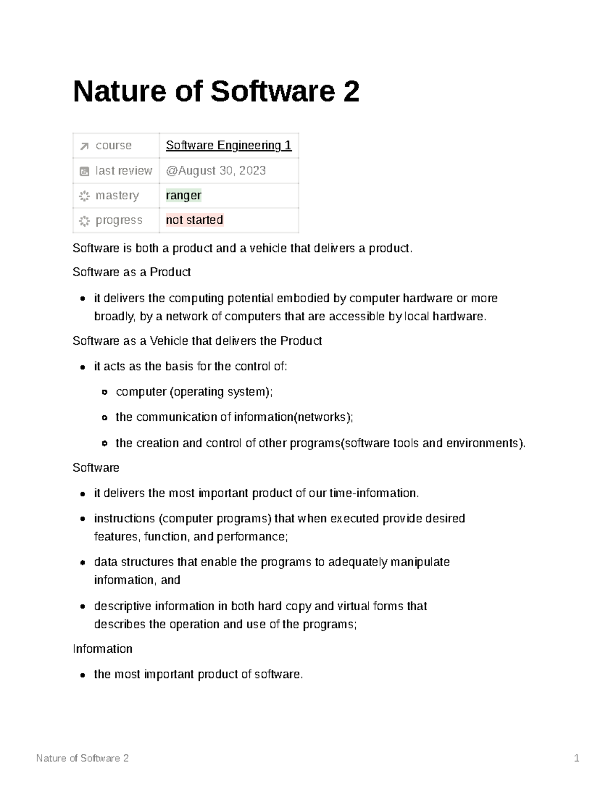 Nature Software 2 - kruk kruk enamerss - Nature of Software 2 course ...