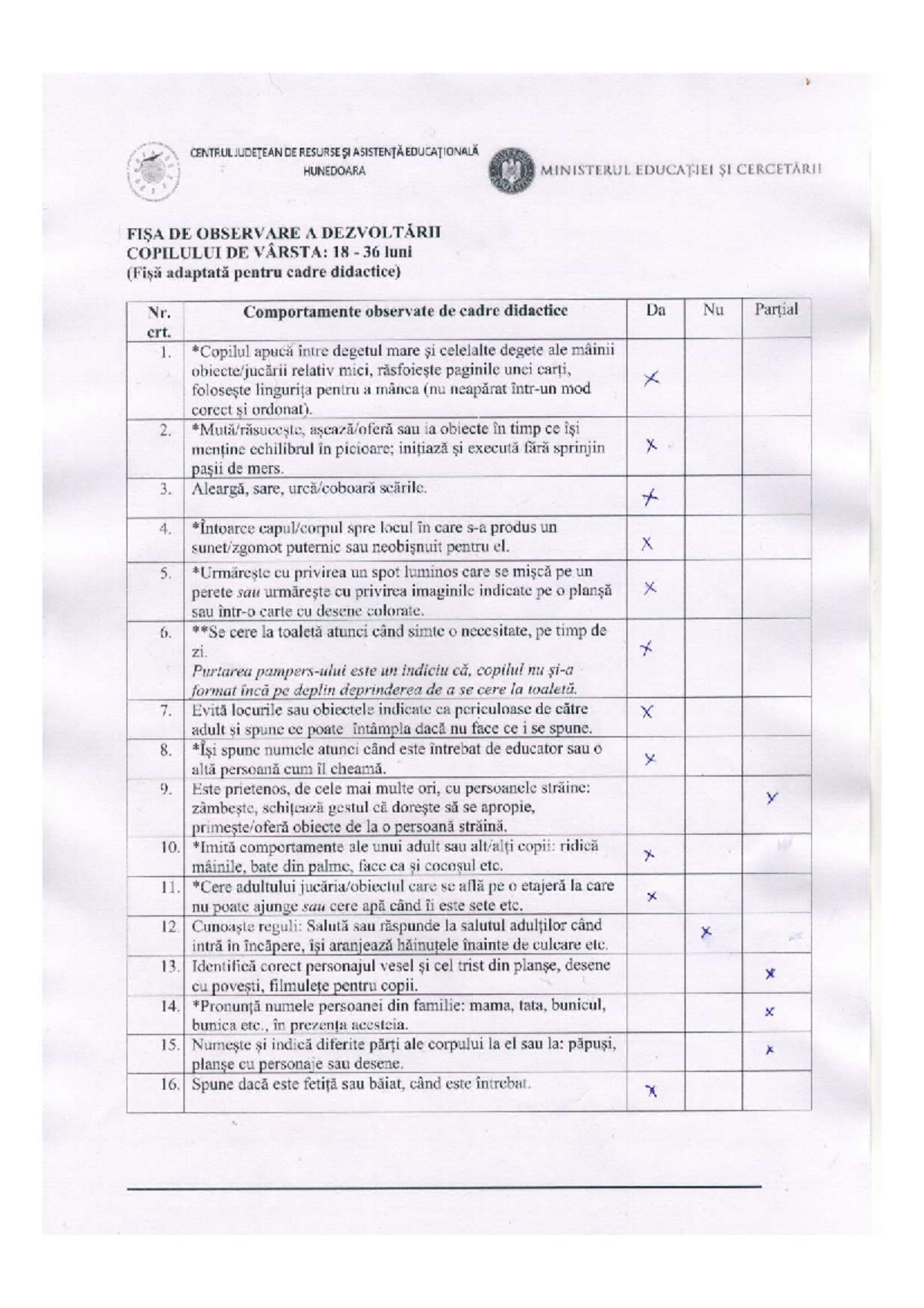 Fisa Evaluare Pag 1 - Teoria și Metodologia Evaluării - Studocu