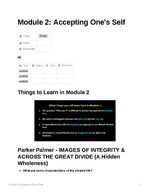 Module 5 A Call to Hope and Transformation - Semi-colon → 
