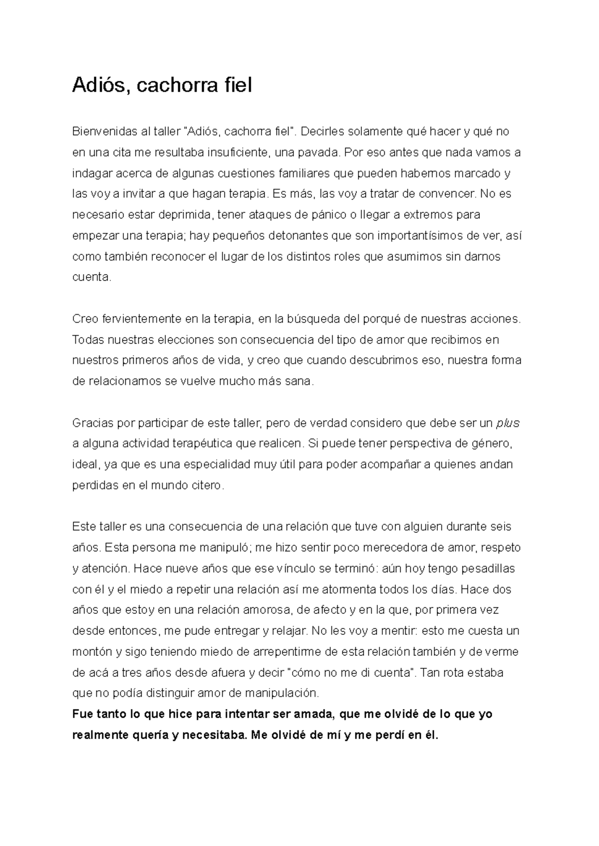 Adios Cachorra Lectura Libro Interesante Adiós Cachorra Fiel