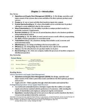 Exam 3 - Review Guide Annotated - Study Guide: Chapter 12 - Quality ...