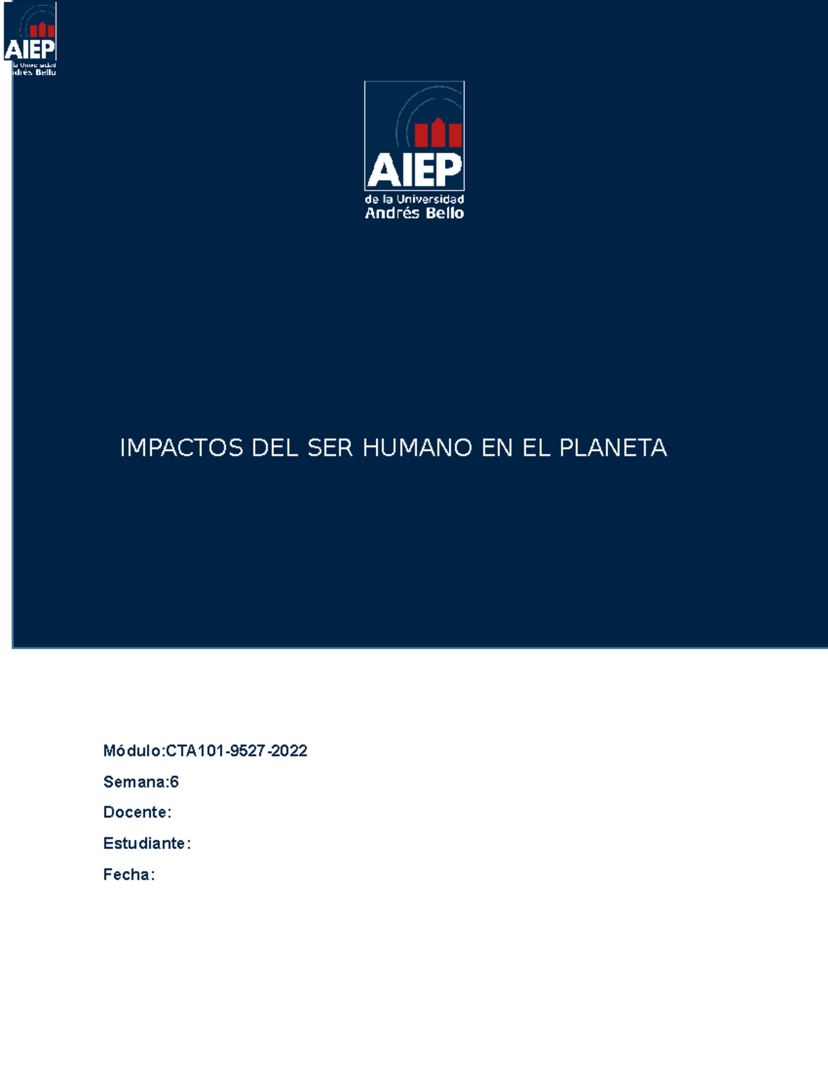 Ensayo impactos del ser humano en el planeta - IMPACTOS DEL SER HUMANO ...
