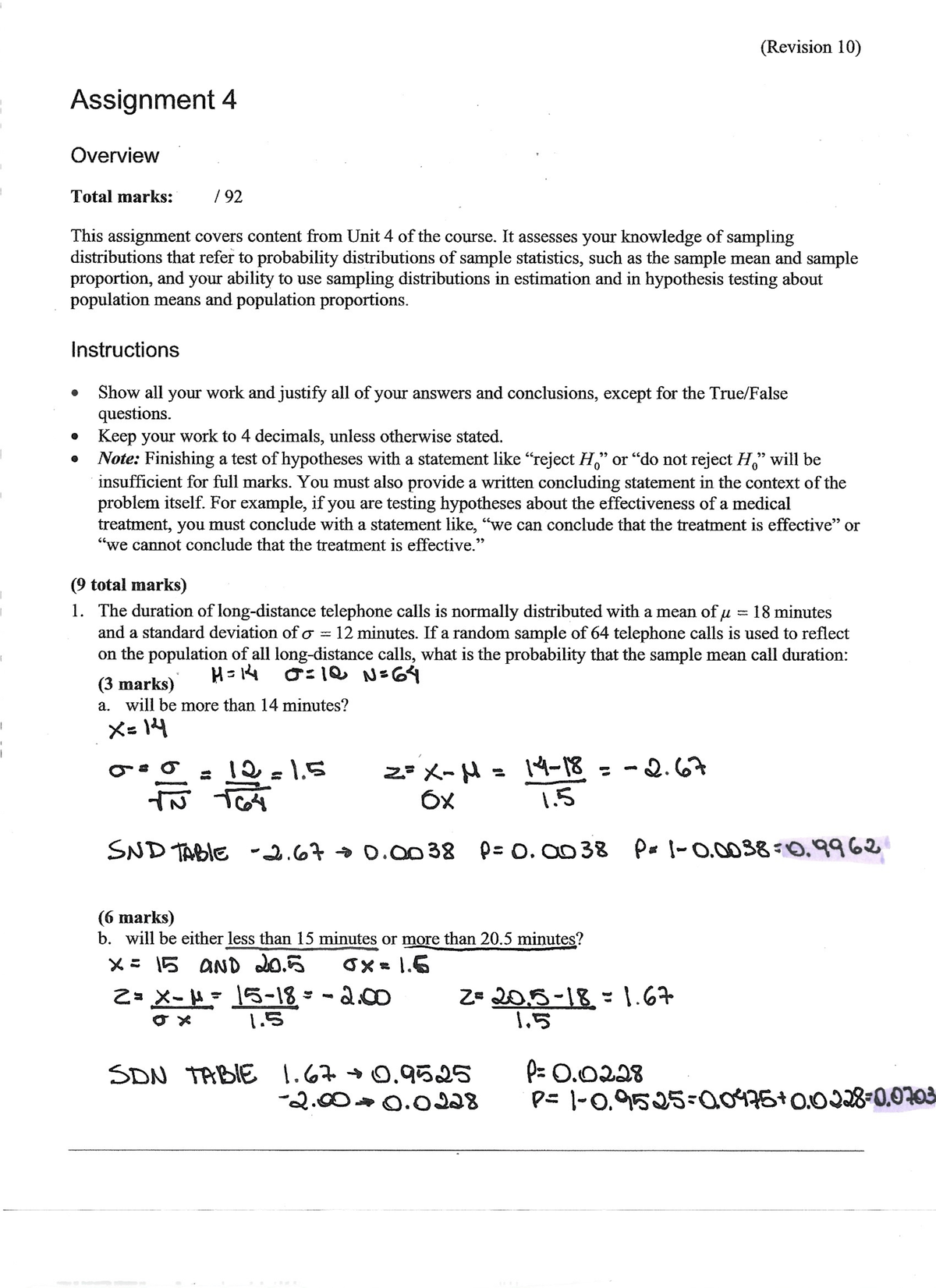 math 215 athabasca assignment 3